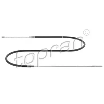 Tirette à câble, frein de stationnement TOPRAN OEM 6N0609721E