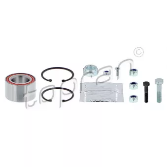 Roulement de roue avant TOPRAN OEM 871498625