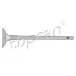 Soupape d'échappement TOPRAN [107 132]