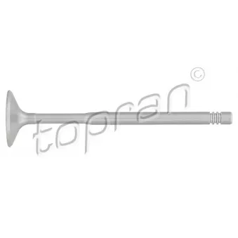 Soupape d'admission TOPRAN 107 134