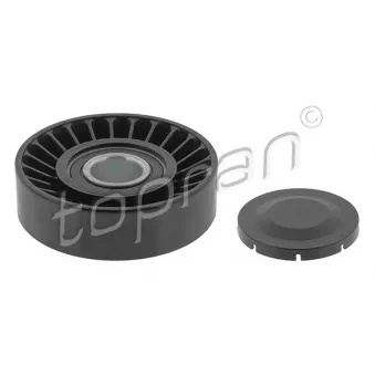 Poulie renvoi/transmission, courroie trapézoïdale à nervures TOPRAN OEM 074145278E