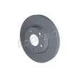 TOPRAN 107 684 - Jeu de 2 disques de frein avant