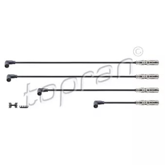 Kit de câbles d'allumage TOPRAN 108 961 pour VOLKSWAGEN TOURAN 1.6 - 102cv