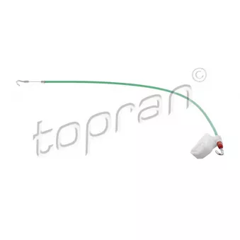 TOPRAN 109 076 - Tirette à câble, déverrouillage porte avant droit
