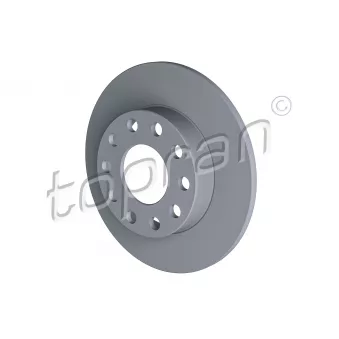 Jeu de 2 disques de frein arrière TOPRAN OEM 8E0615601B