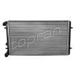 TOPRAN 110 177 - Radiateur, refroidissement du moteur