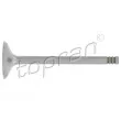 TOPRAN 110 204 - Soupape d'admission