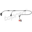 TOPRAN 110 483 - Capteur, vitesse de roue