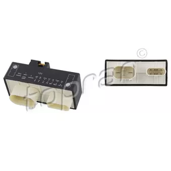 Commande, ventilateur électrique (refroidissement du moteur) TOPRAN 110 825