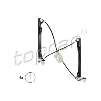 Lève-vitre avant droit TOPRAN OEM 1M0837462