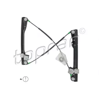 Lève-vitre avant droit TOPRAN OEM 6L4837462