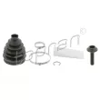 TOPRAN 113 005 - Jeu de joints-soufflets, arbre de commande