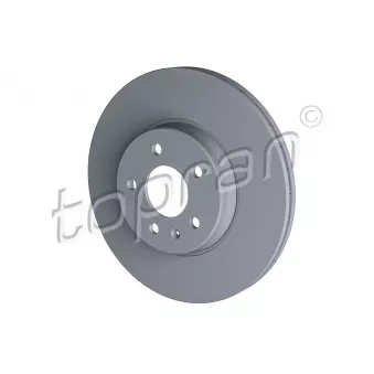 Jeu de 2 disques de frein avant TOPRAN OEM 8k0615301t