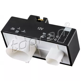 TOPRAN 113 597 - Commande, ventilateur électrique (refroidissement du moteur)