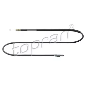 Tirette à câble, frein de stationnement TOPRAN 114 590