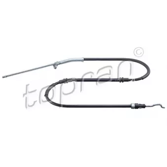 Tirette à câble, frein de stationnement TOPRAN OEM 2H0609721A