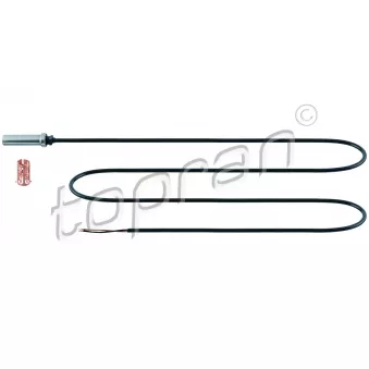 Capteur, vitesse de roue TOPRAN OEM 2D0927807A