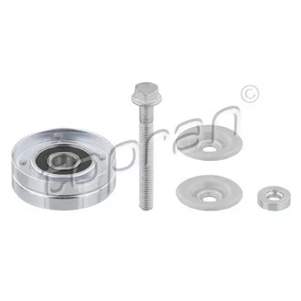 Poulie renvoi/transmission, courroie trapézoïdale à nervures TOPRAN OEM 03D145276E