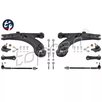 Jeu de bras, suspension de roue TOPRAN OEM 1j0498kit01