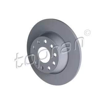 Jeu de 2 disques de frein arrière TOPRAN OEM 1K0615601AD