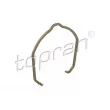 TOPRAN 116 335 - Bride de fixation, gaine de suralimentation