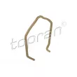Bride de fixation, gaine de suralimentation TOPRAN [116 337]
