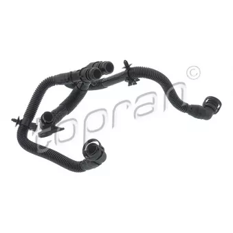 Flexible, aération de la housse de culasse TOPRAN 116 496 pour AUDI A4 3.2 FSI - 255cv