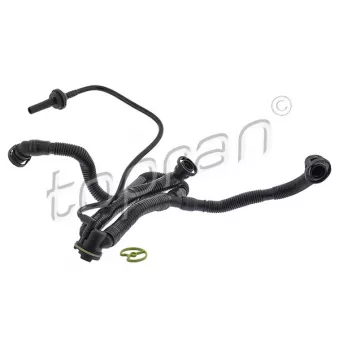 Flexible, aération de la housse de culasse TOPRAN 116 499 pour AUDI A4 3.2 FSI - 255cv