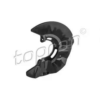 Déflecteur, disque de frein avant droit TOPRAN OEM 7E0615312