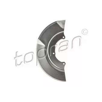Déflecteur, disque de frein avant droit TOPRAN OEM 7D0407344A