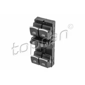Interrupteur, lève-vitre TOPRAN 118 019 pour VOLKSWAGEN TOUAREG 3.0 V6 TDI - 245cv