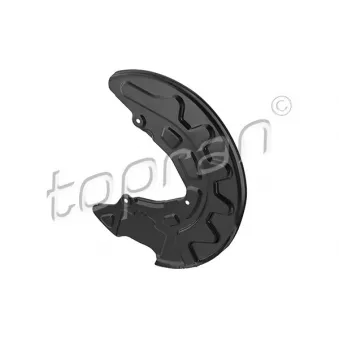 Déflecteur, disque de frein avant droit TOPRAN OEM 5Q0615312G