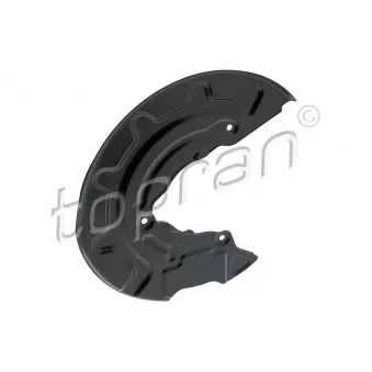 Déflecteur, disque de frein avant droit TOPRAN OEM 5Q0615312D