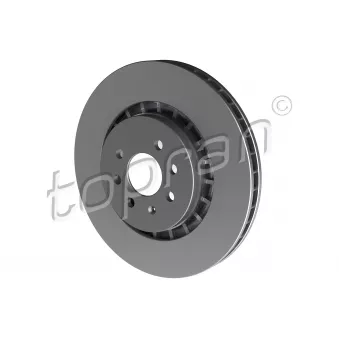 Jeu de 2 disques de frein avant TOPRAN OEM 90295087