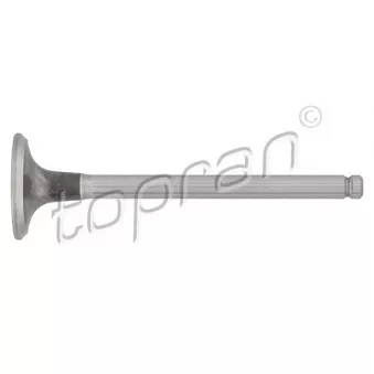 Soupape d'échappement TOPRAN OEM 642854
