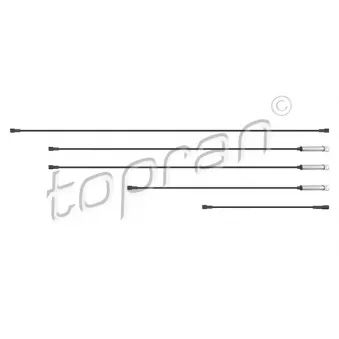 Kit de câbles d'allumage TOPRAN OEM 1612474