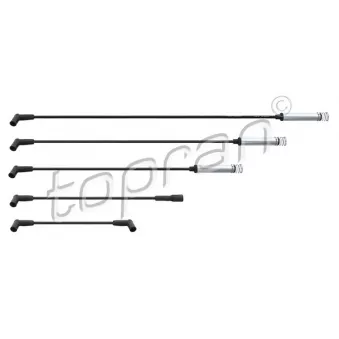 Kit de câbles d'allumage TOPRAN OEM 1612545
