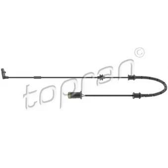 Détecteur de l'usure des plaquettes de frein TOPRAN OEM 90497051