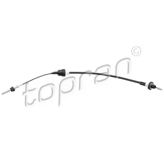 Tirette à câble, commande d'embrayage TOPRAN OEM 90522456
