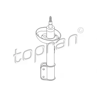 Amortisseur avant droit TOPRAN OEM 344042