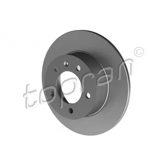 Jeu de 2 disques de frein arrière TOPRAN OEM 09111045