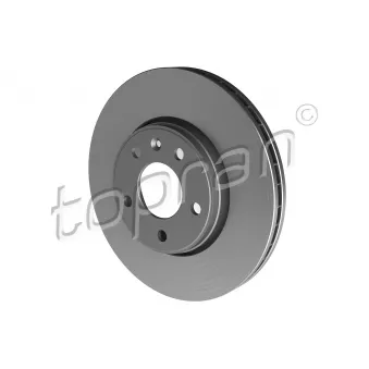 Jeu de 2 disques de frein avant TOPRAN OEM 4020600QAF