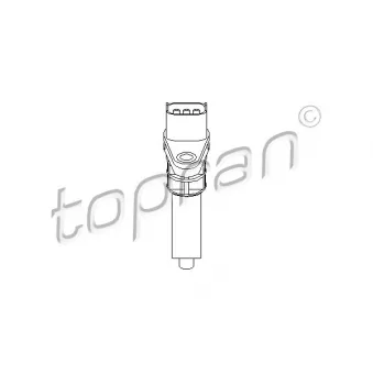 Capteur, kilométrage TOPRAN OEM 09114603