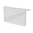 Filtre, air de l'habitacle TOPRAN [207 480]