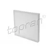 Filtre, air de l'habitacle TOPRAN [207 624]