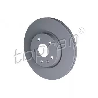 Jeu de 2 disques de frein avant TOPRAN 208 004