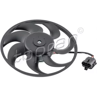 Ventilateur, refroidissement du moteur TOPRAN OEM 90570744