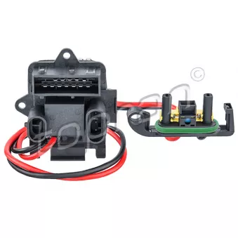 Résistance, pulseur d'air habitacle TOPRAN OEM 7701050324