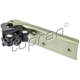Guidage à galets, porte coulissante TOPRAN 208 462 pour NISSAN INTERSTAR DCI 140 - 136cv