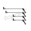 TOPRAN 302 045 - Kit de câbles d'allumage